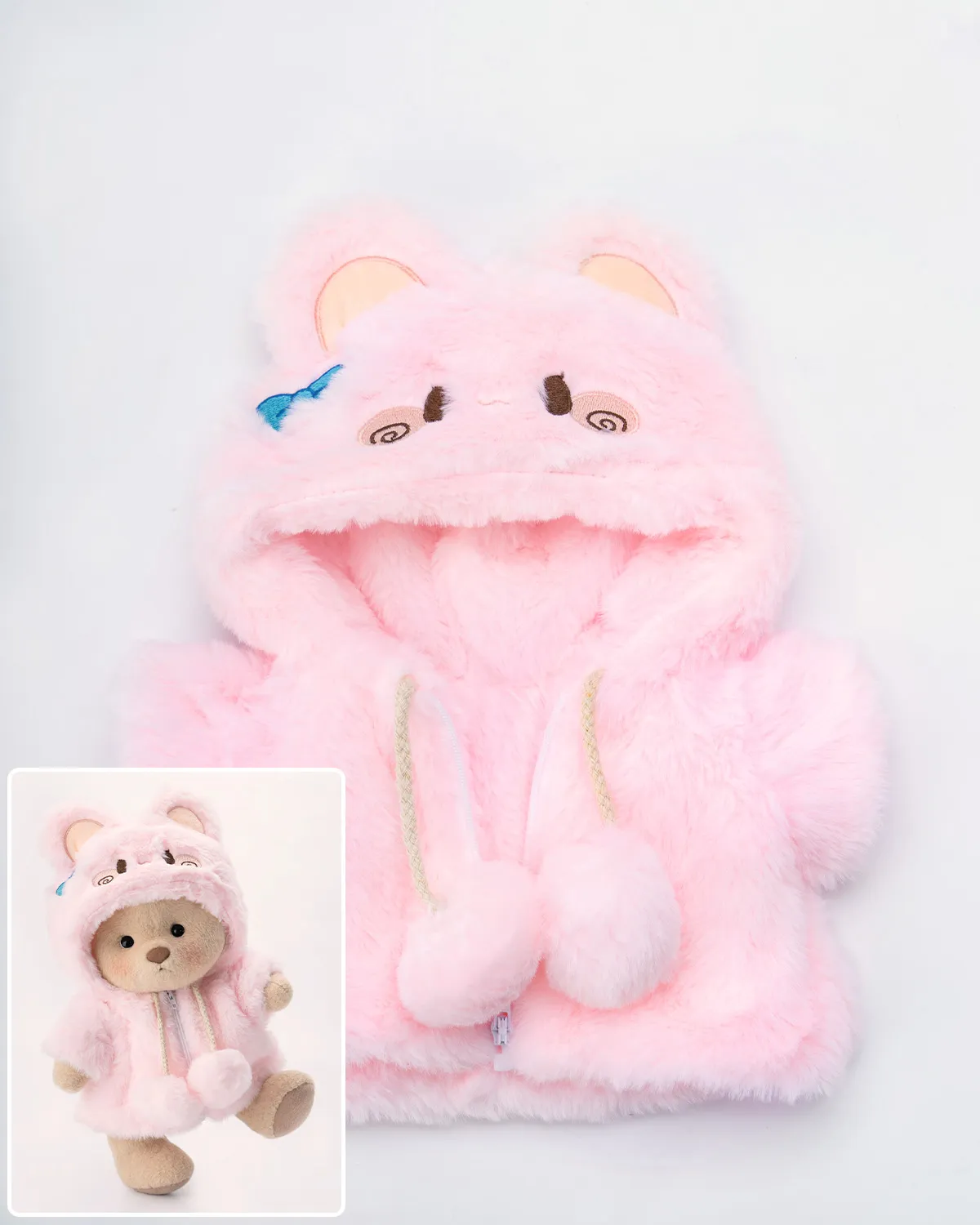 Luli, the Cotton-Candy Cuddle Bear Bibubears
