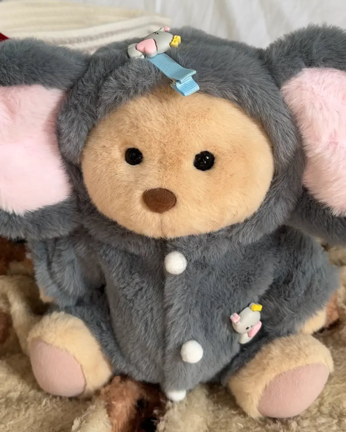Ellie, the Gentle Safari Bear Bibubears