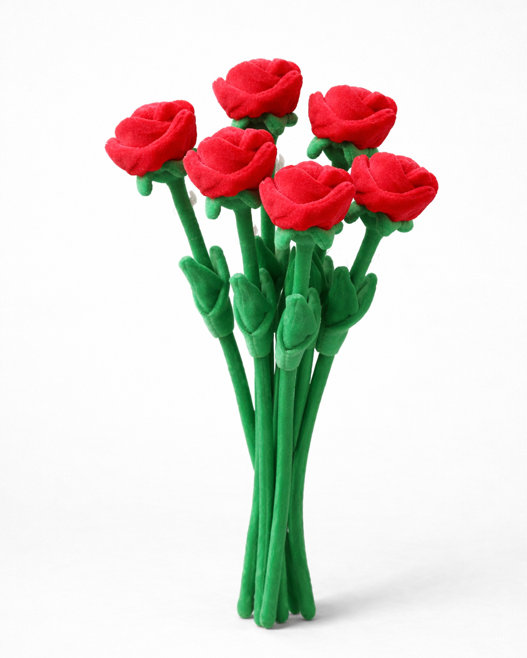 PLUSH FLOWER BOUQUET OF 6 Bibubears