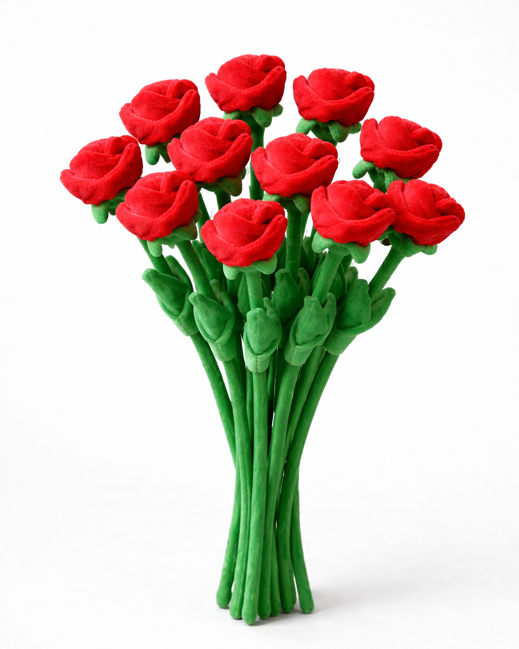 PLUSH FLOWER BOUQUET OF 10 Bibubears