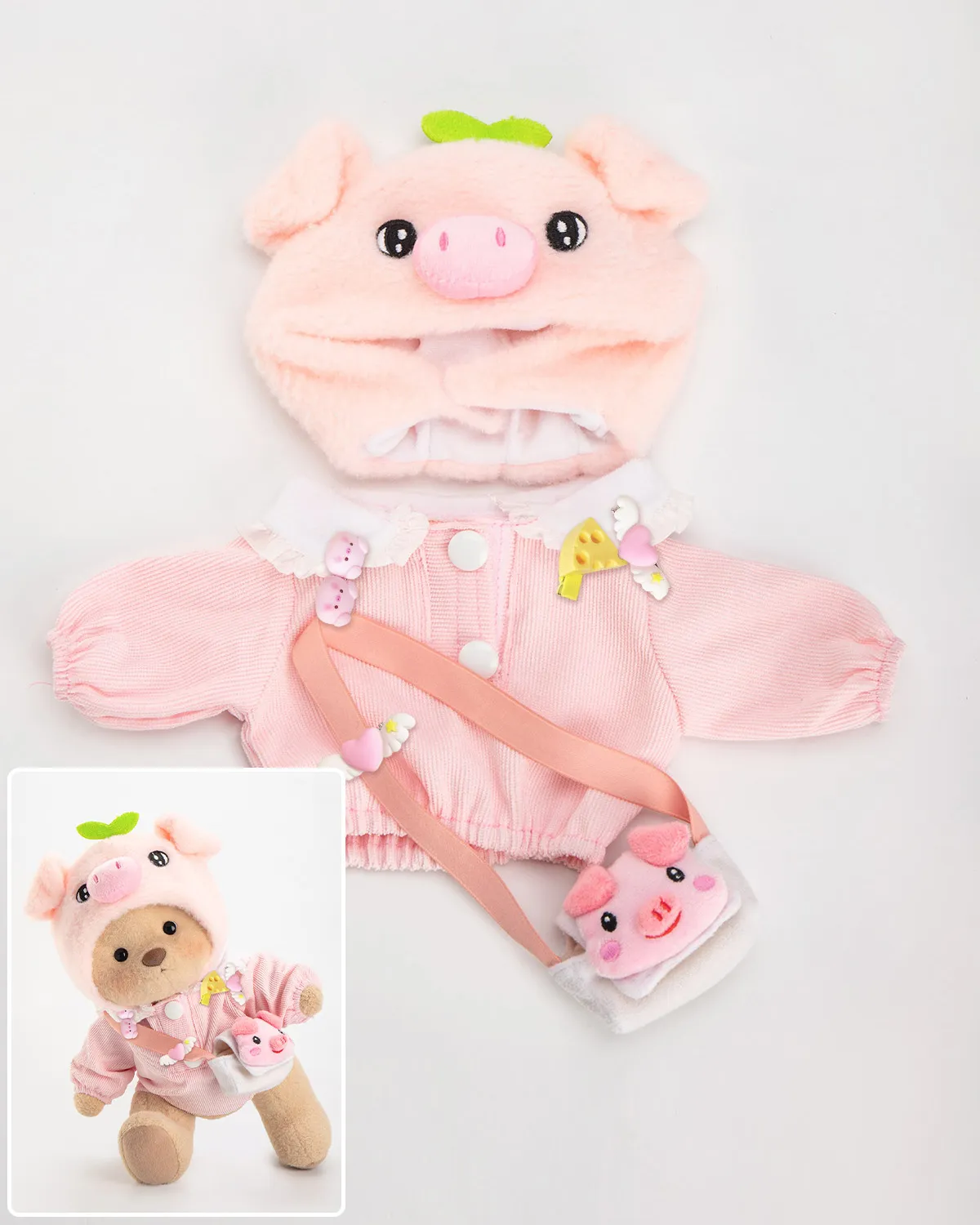 Pippa, the Pink Piggy Bear Bibubears