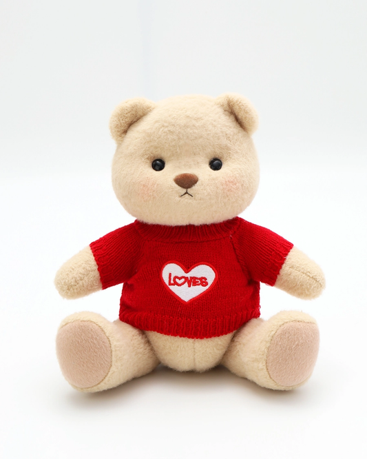 Bibu Bears – Valen, the Sweetheart Sweater Bear