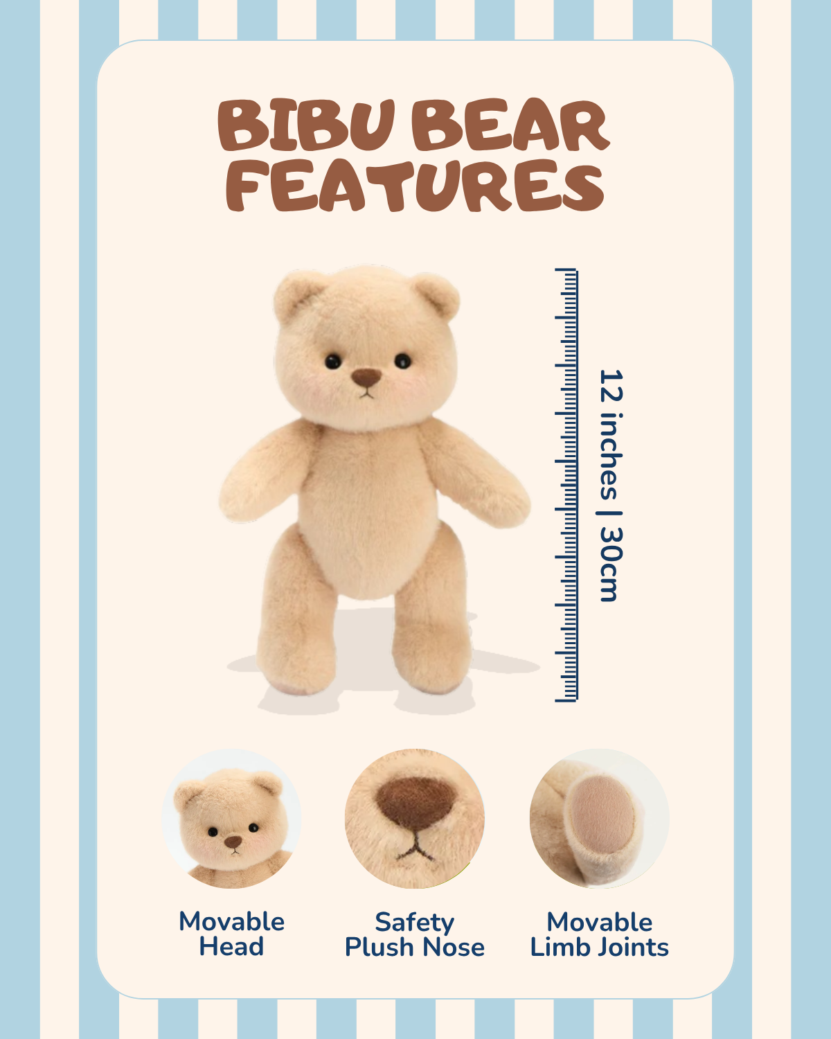 Bibu Bears – Cloud, the Relaxed Bear