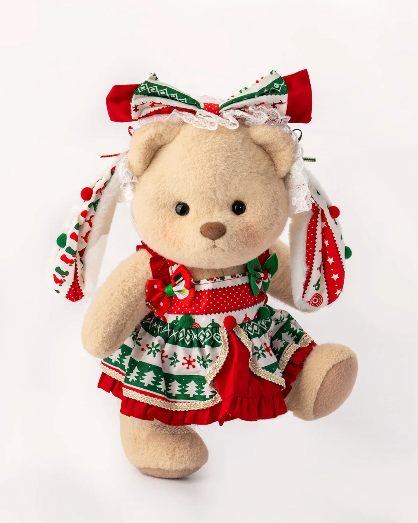 Bibu Bears – Noelle, the Holiday Bow Bear