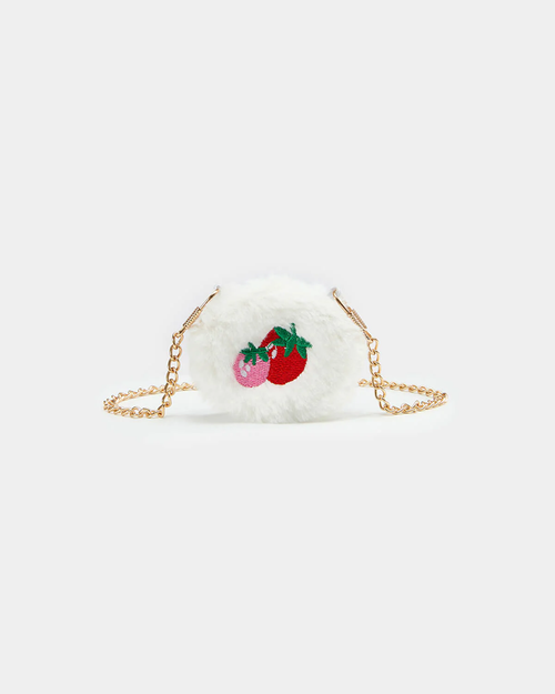 Strawberry Plush Bag