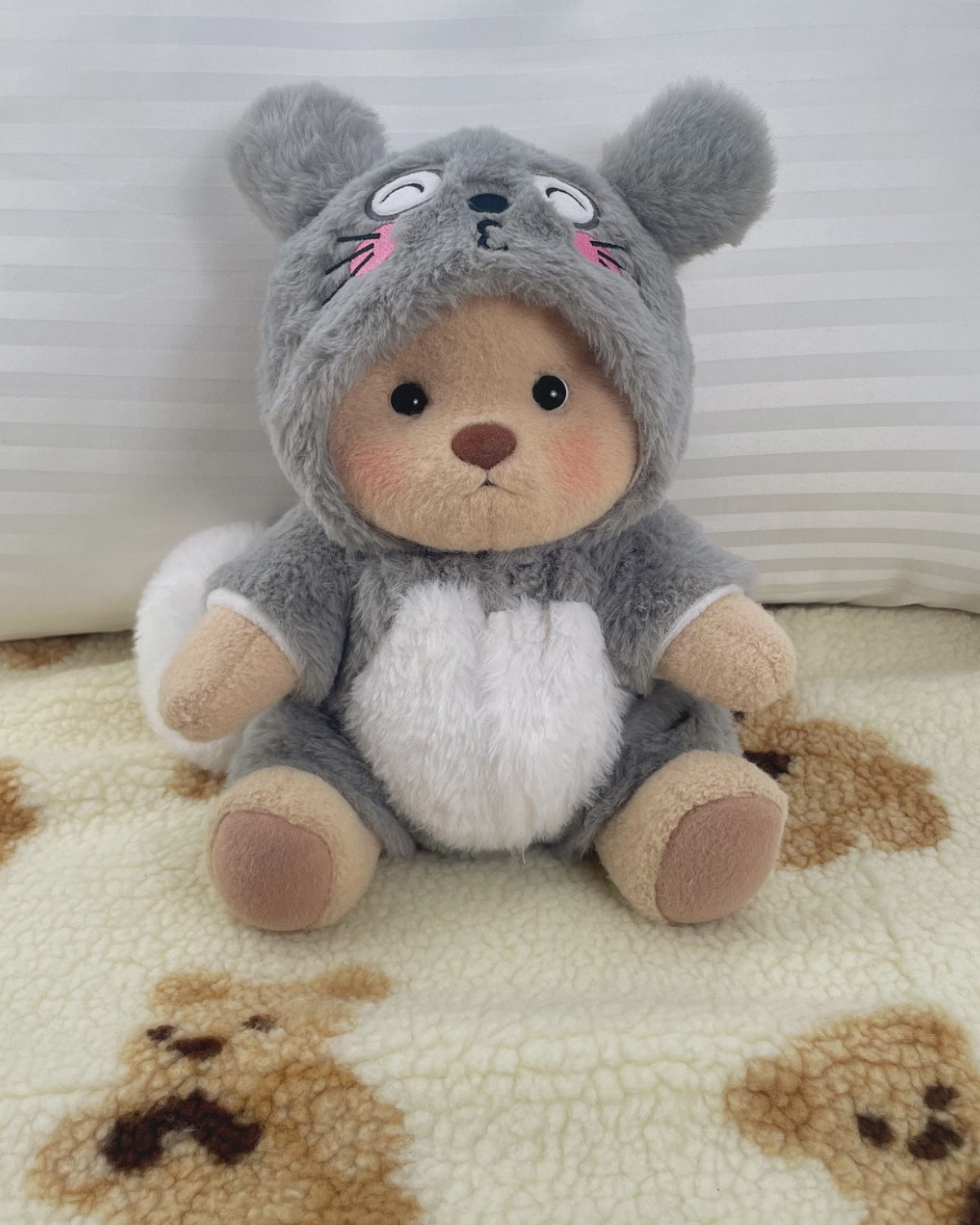 Mori Stuffed Animal Bear – Forest Plush Toy & Nature Gift for Kids
